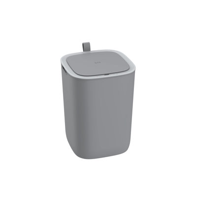 Morandi Plastic Motion Sensor Kitchen Trash Can - 12L