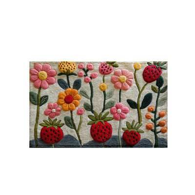 Kbndieu Bathroom Mat Rugs Living Room Bedroom Carpet Floor Mats Bathroom Absorbent Non-slip Mats Kitchen Foot Mats Bathroom Rugs for Bath Tub and Shower