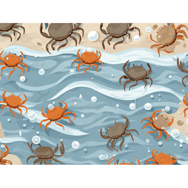 Housse de couette Sea Crab, Housse de couette simple