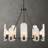 Ellipse 10 - Light Steel Classic / Traditional Chandelier