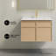 Ensemble de meuble-lavabo mural 30 po Curtis-118040149-118040150
