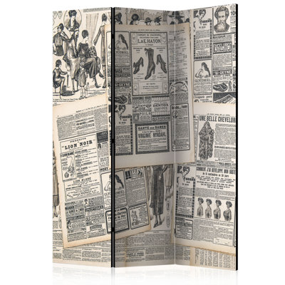Craut Solid Wood Folding Room Divider