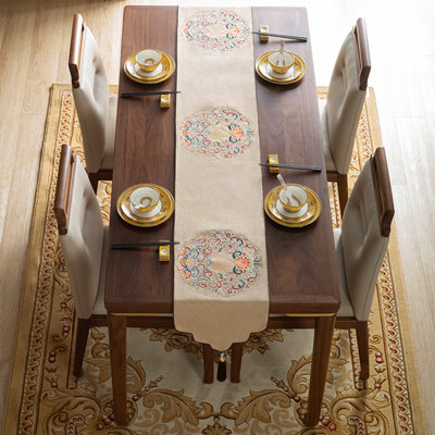 The Solid Wood Dining Room Is Modern And Simple Rectangular 31.5'' W Dining Table