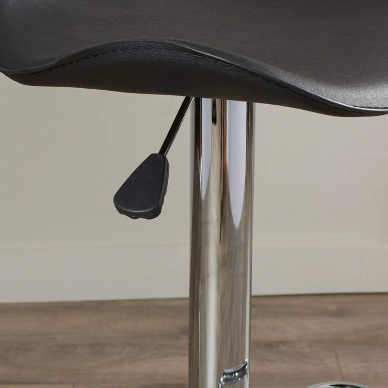 Tabouret de bar rotatif à hauteur ajustable Mellette