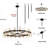 Mion 36 - Light Dimmable Wagon Wheel Chandelier-700446250