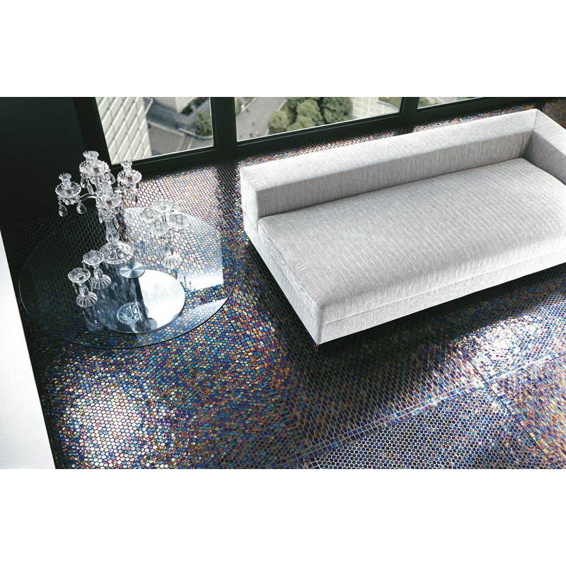 Velvet 6/8" Barrels Glass Mosaic