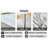 Dining Table Set For Rectangular Table With 4 PU Chairs-2012664231