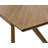 Najaah Mid-Century Modern Wood Rectangular Extension Kitchen Dining Table, Brown