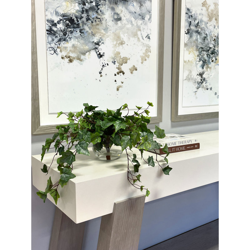 Jenner Faux Ivy Plant in Glass Vase