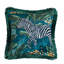 Housse de coussin réversible en velours Tassels-100498924