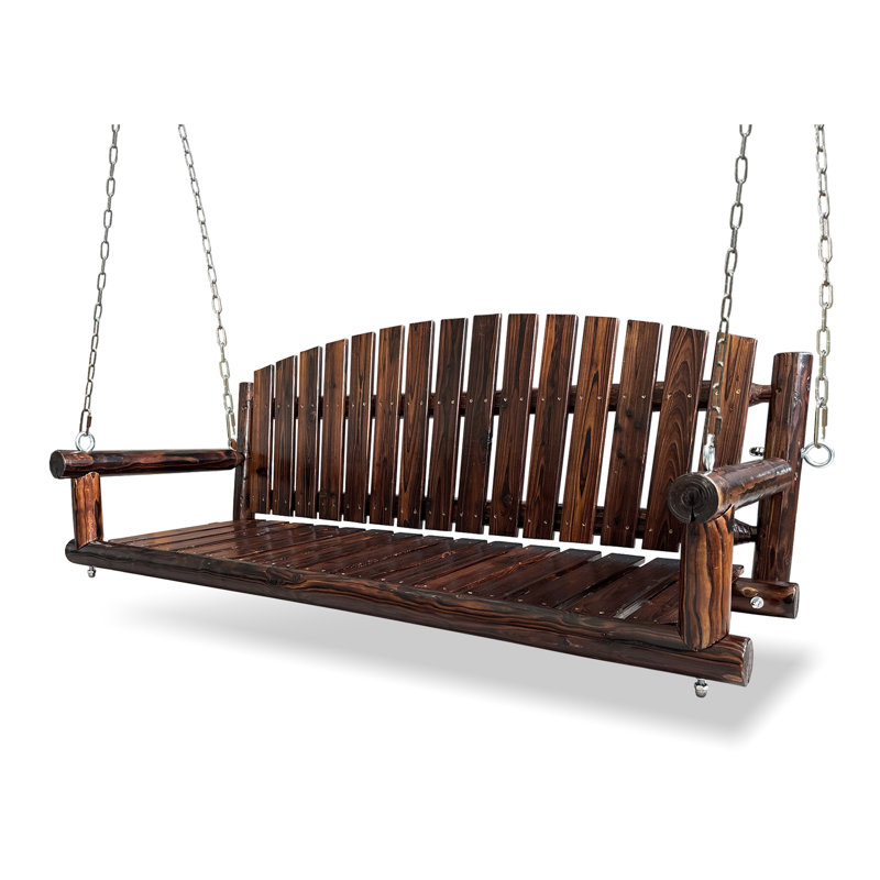 Balancelle en bois pour patio extérieur, 43.7