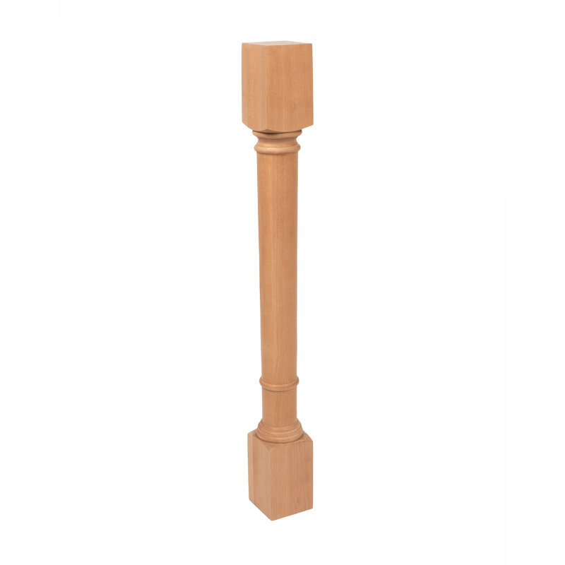 Chêne colonne colonne de l'île. 1 pièce, Hardwood, Paquet de 1