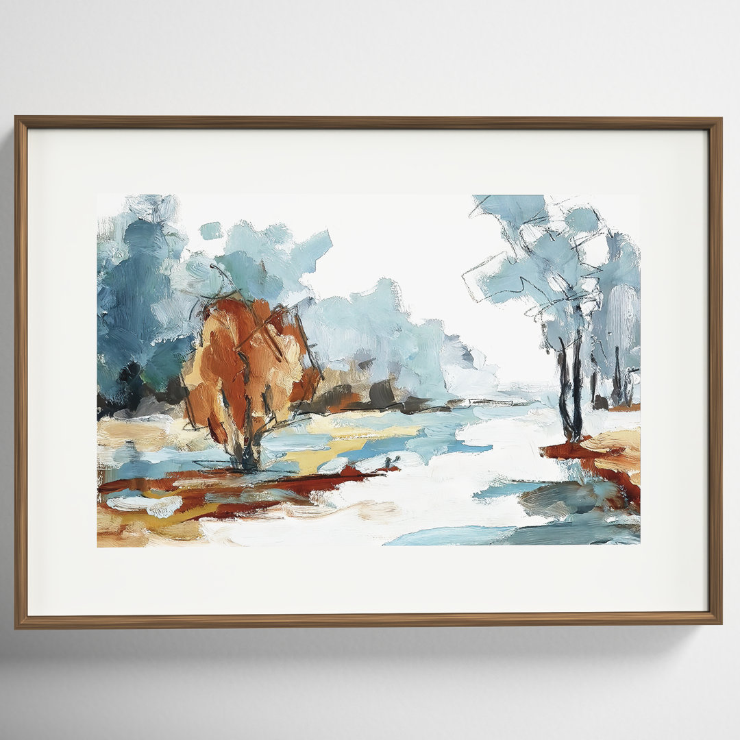 " Backroads VI " by Jacqueline Ellens Painting Print Joss & Main Frame 