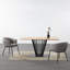 2 Eveland Boucle Style Armchair Set with Metal Legs-1905305126