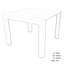 Hagley 4 - Person Patio Dining Set with Square Table-1340474699