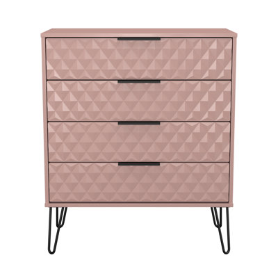 Talita 77cm W 4 - Drawer Chest of Drawers