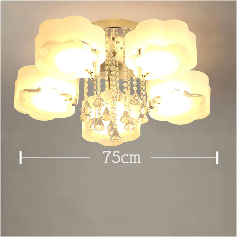 Acrylic LED Semi Flush Mount