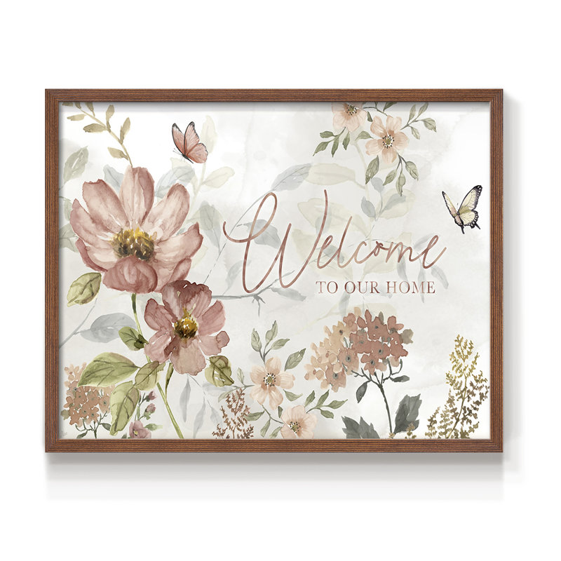 Summers Welcome -Framed Print - Restickable
