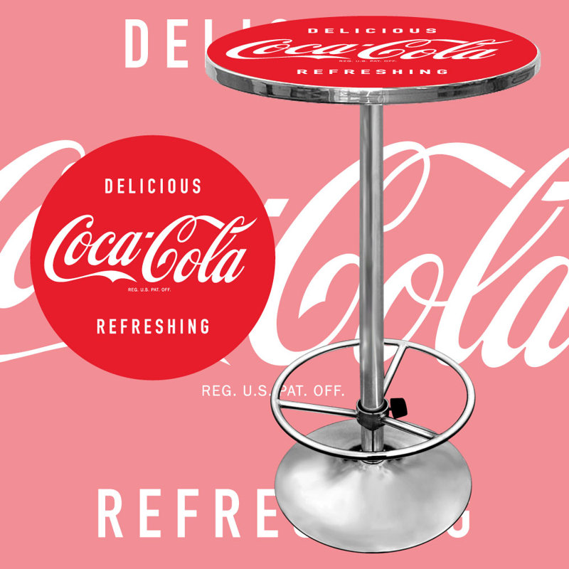 Table de pub coca-cola