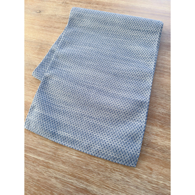 Deep Sea Blue Indoor Outdoor Table Runner