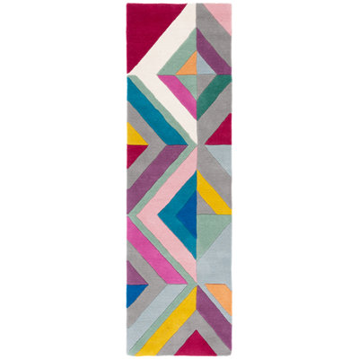 Fifth Avenue Hand-Tufted Gray/Yellow Area Rug
