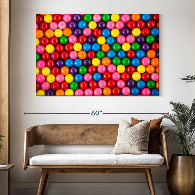 Bonbons gélifiés Yarlin Bright, H 34 po x l 51 po