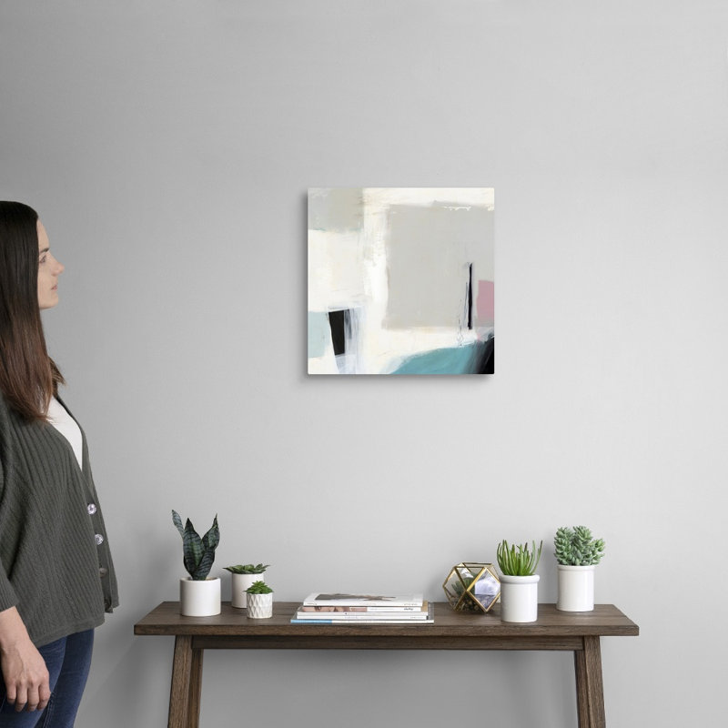 « Soulignement II » par Isabelle Z-impression sur toile, Toile tendue, H 16 po x l 16 po x P 1,25 po
