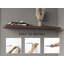 Ensemble de 2 tablettes flottantes de 47 po Ecco