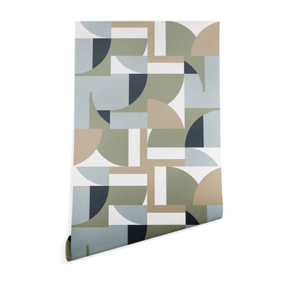 Hengel Peel & Stick Geometric Roll