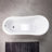 Aether 67'' x 29.875'' Soaking Acrylic Bathtub-61051210