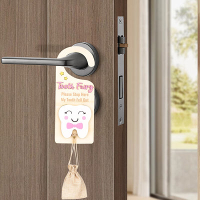 Sac porte-dent en bois pour enfant