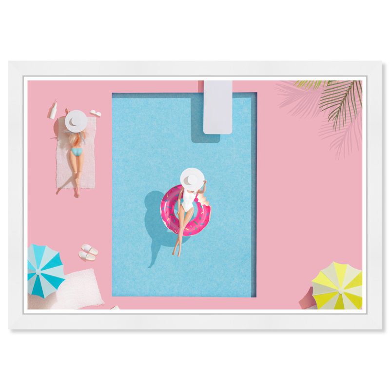 " Barbies At The Pool "