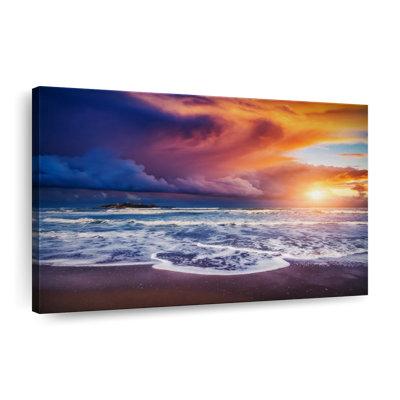 «Heaven At Sunset», reproduction sur toile
