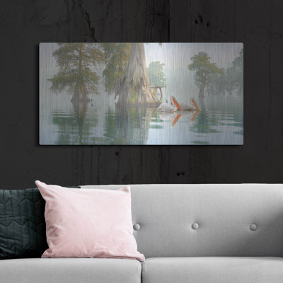 Luxe Water Art «Still Waters» par Steve Hunziker, M «Still Waters» par Steve Hunziker OOB