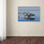 Ann «Dolphins», reproduction de photo sur toile tendue-24190271