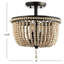 Plafonnier semi-encastré 3 lumières 14 po Norcott-1230765443
