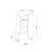 Cabinet with Shelf Multi Purpose Evian