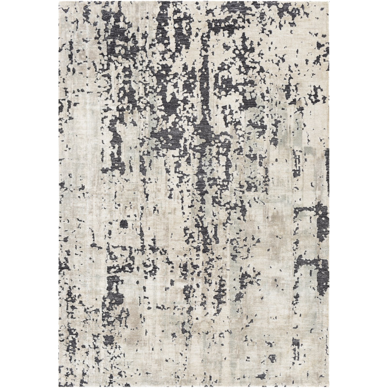 Carmiencke Abstract Indoor Rug, Rectangle 2' x 3'
