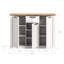 Panto Particle Board Rectangle Accent Cabinet
