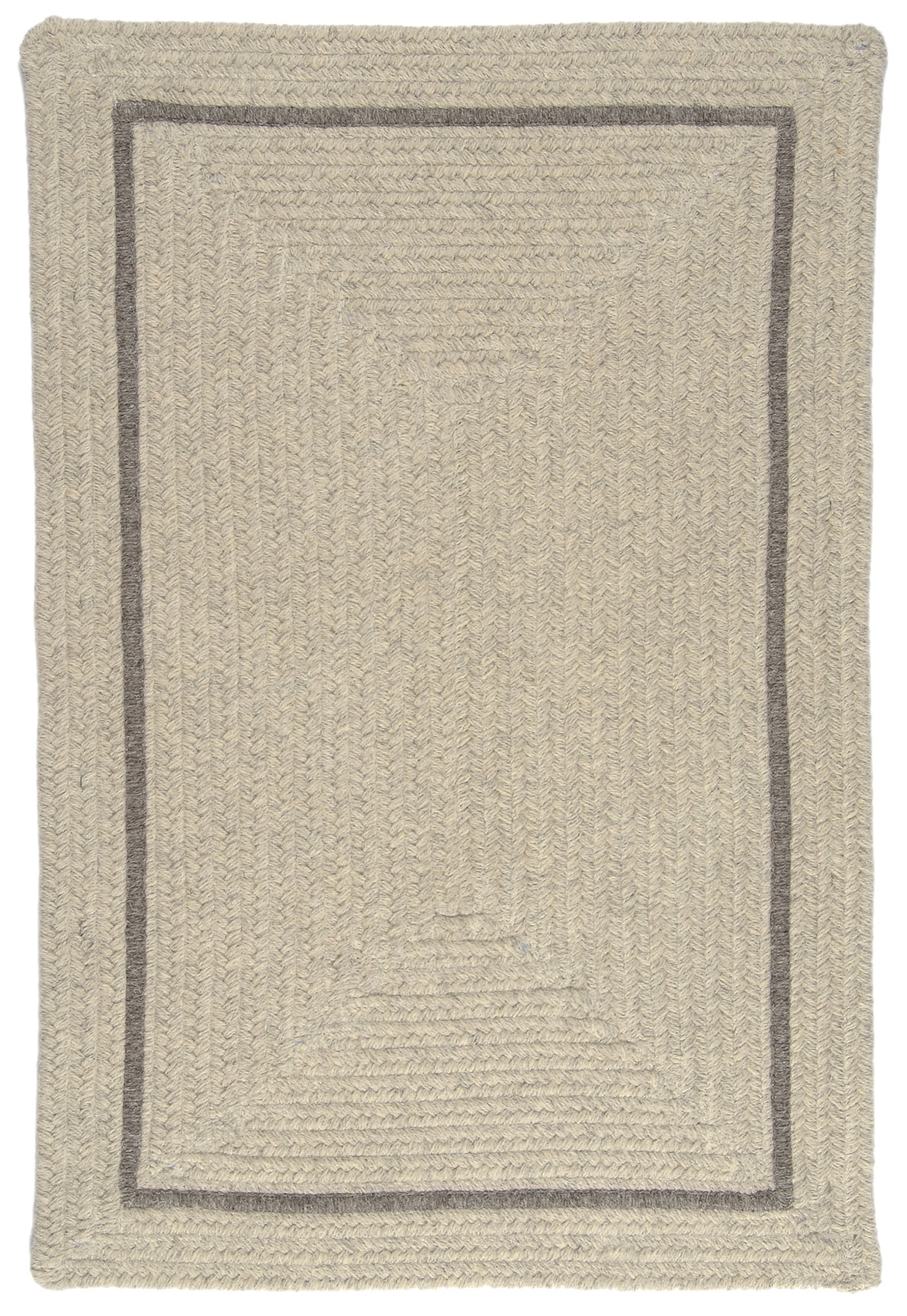 Colonial Mills Fike 100% Wool Reversible Area Rug - Cobblestone | Wayfair