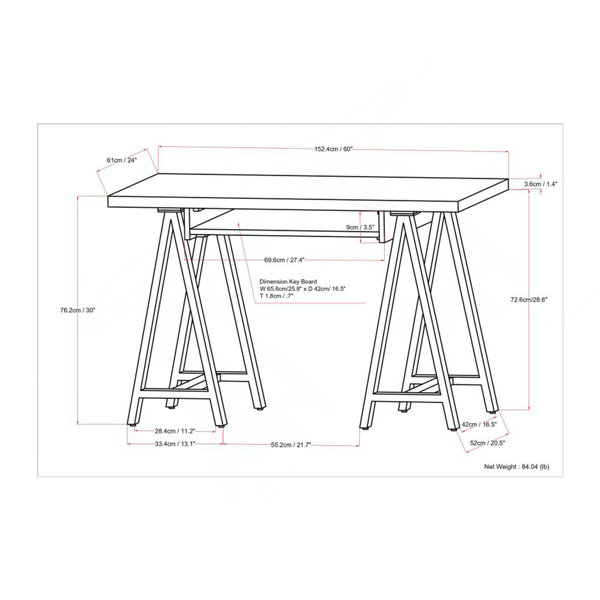 Dimensions du produit