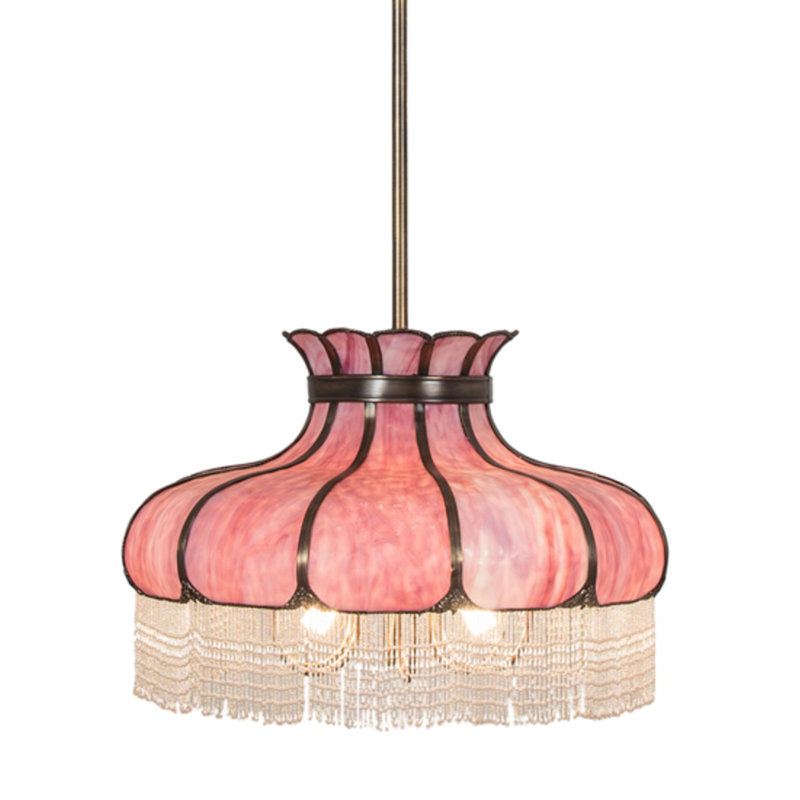 Frederick 11 - Light Pendant, Pink