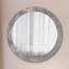 Huldar Glass Flat Wall Mirror