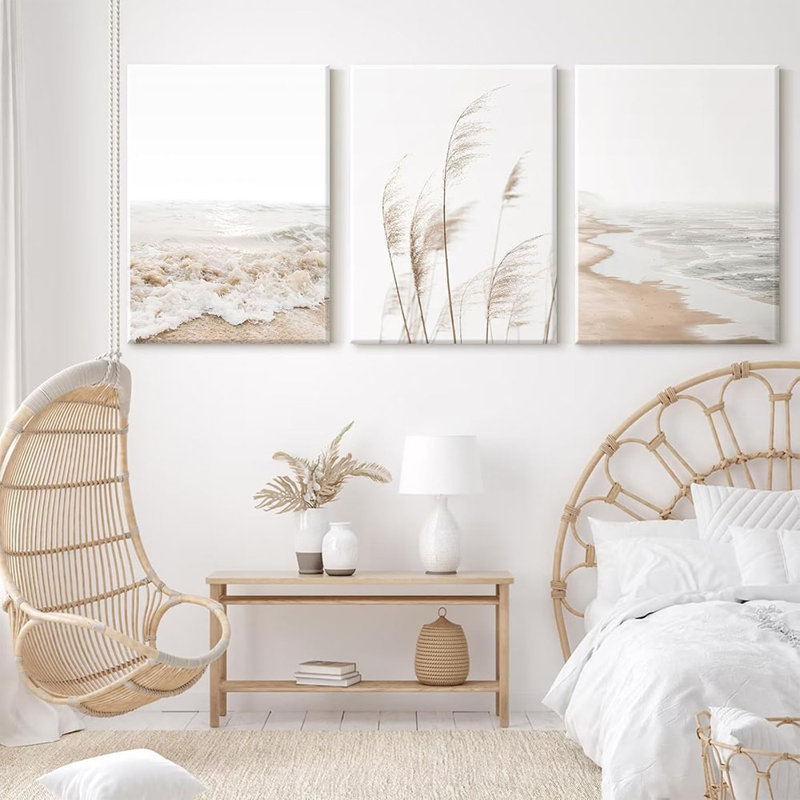 3 Piece Wrapped Canvas Print, 60 cm H x 40 cm W