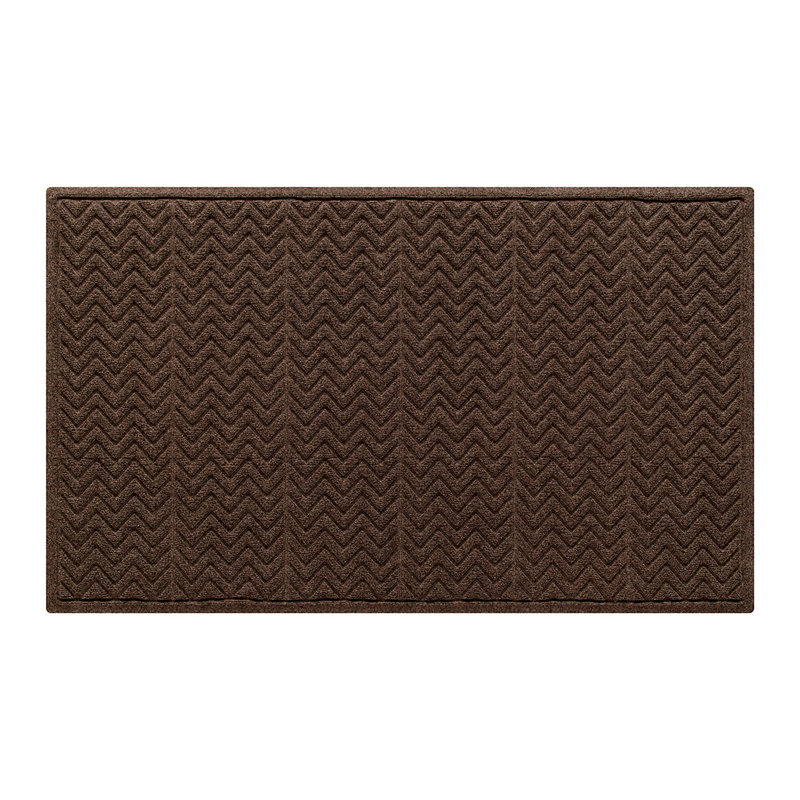 Paillasson WaterHog, Rectangle 3 pi x 5 pi, Brun foncé
