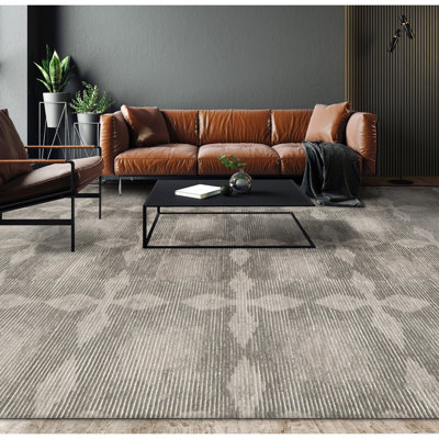 Wool Geometric Area Rug