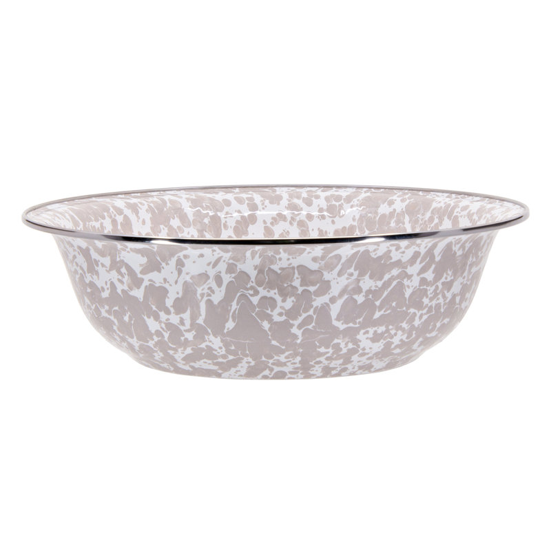 Swirl Serving Basin, Red Swirl, Serving Bowl