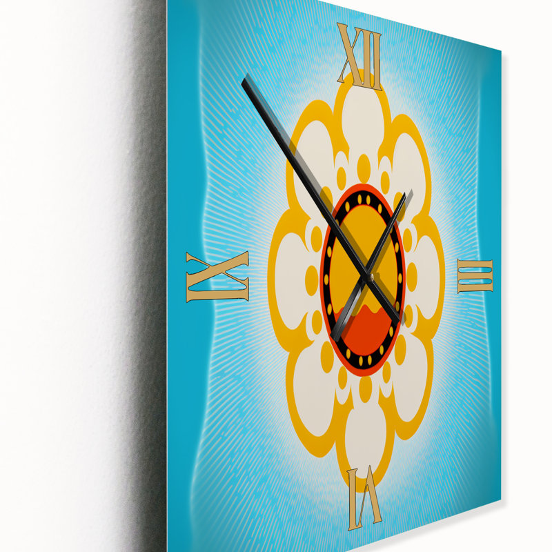 Horloge murale abstraite moderne, Très grand