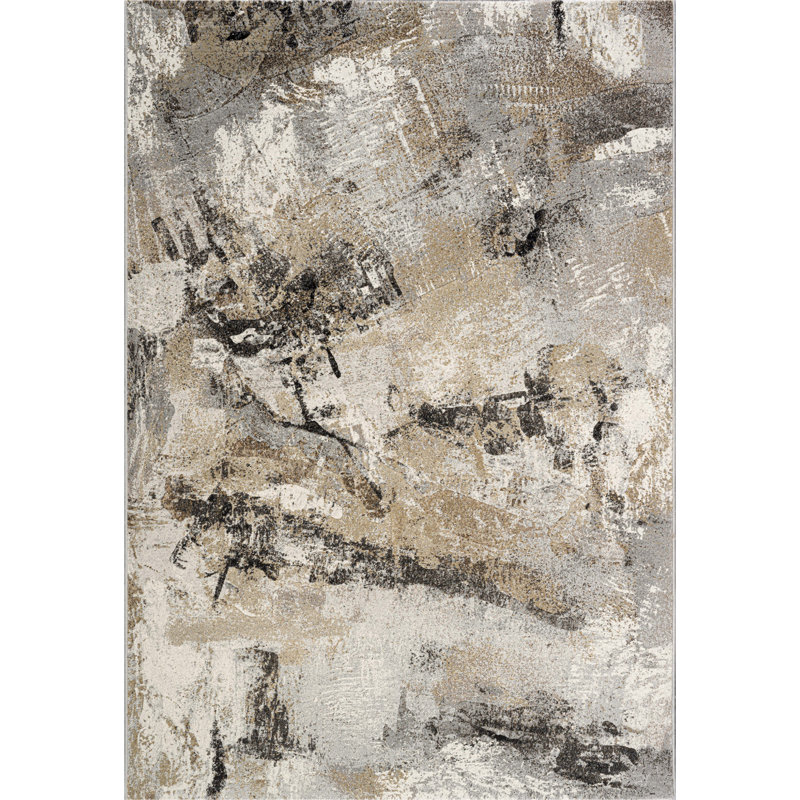 Tarrant Abstract Area Rug, Rectangle 160 x 230cm