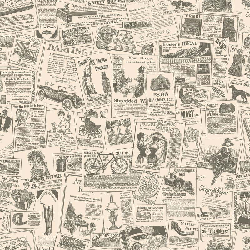 Noordwand Wallpaper "Homestyle Papers", Cream